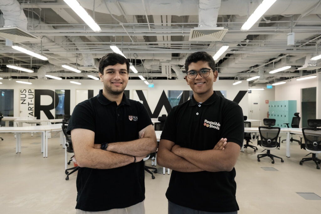 Samyak (left) and Armaan (right),  are pursuing majors in Economics and Chemical Engineering, respectively. Both are also tackling a second major in Innovation and Design.